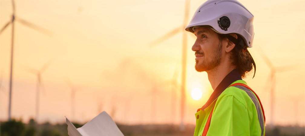 Electrical Engineer in a Windmill Farm