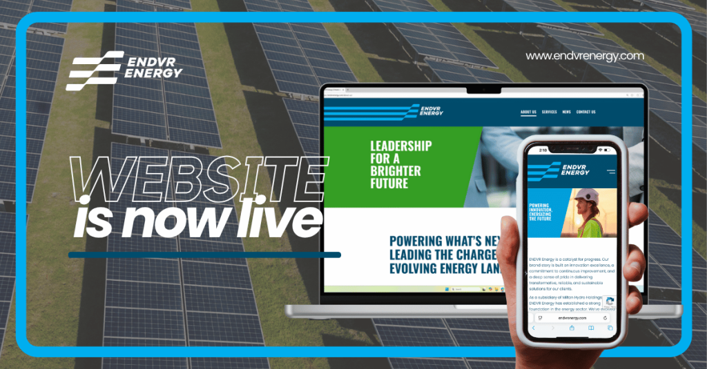 ENDVR Energy Website is Now Live
